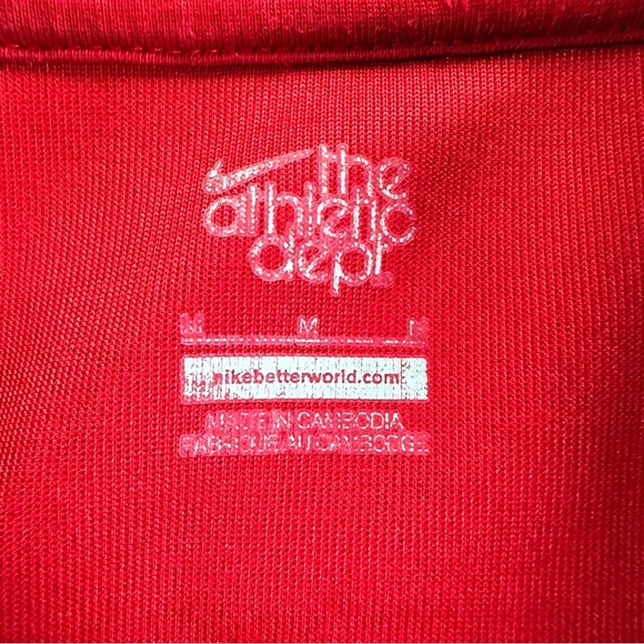 Nike Athletic Dept Warm Up Jacket. Red/White/Blue. Medium. - Picture 4 of 9